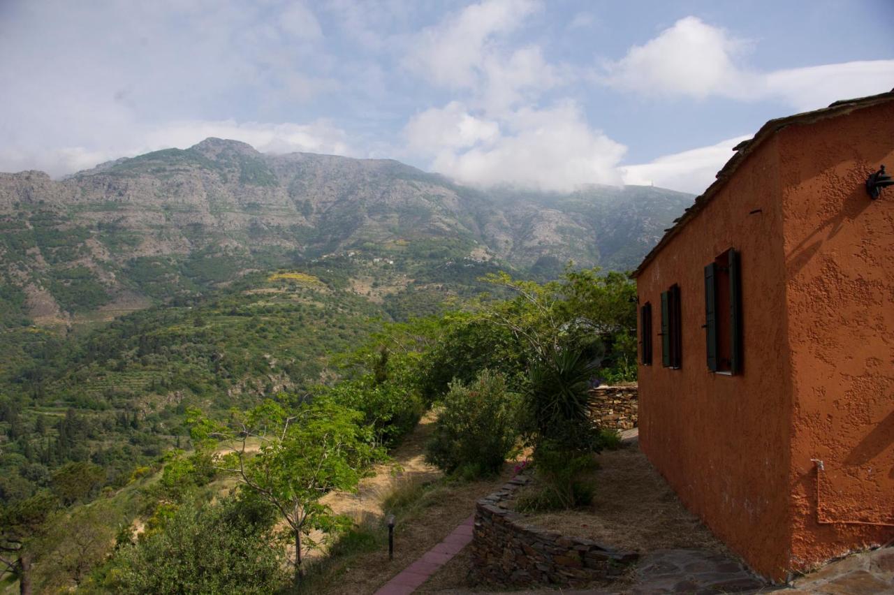 Ikarian Centre - Accommodation & Mountain Hiking エヴディロス エクステリア 写真